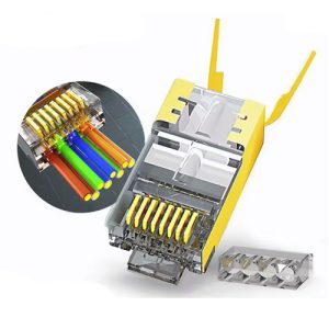 Конектор RJ45 <strong>cat.6A, cat.7</strong> екранований, FTP, SFTP