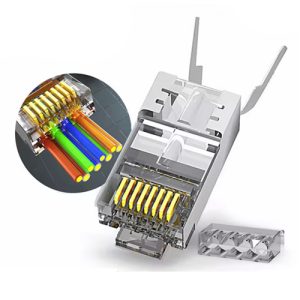Конектор RJ45  cat.6, cat.6A, cat.7, екранований, FTP, SFTP