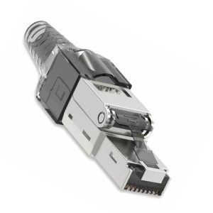 Конектор RJ45 cat.6A самозатискний, екранований, FTP, SFTP