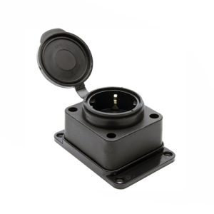 Розетка настінна 1х16А IP54 (каучук)