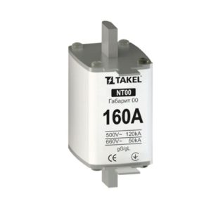 Плавка вставка запобіжника NT00 160А TAKEL