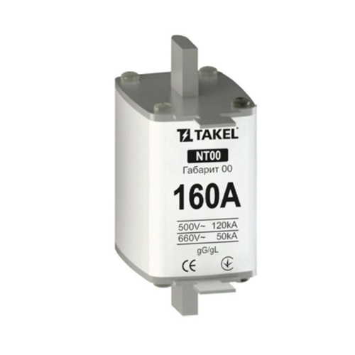 Плавка вставка запобіжника NT00 160А TAKEL