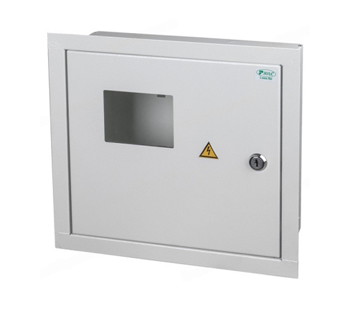 Щит металевий вбудований для електролічильника ШМР-1Фе-4А-В