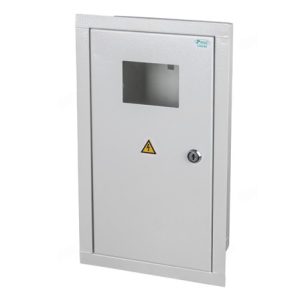 Щит металевий вбудований для електролічильника ШМР-1Фе-8А-В