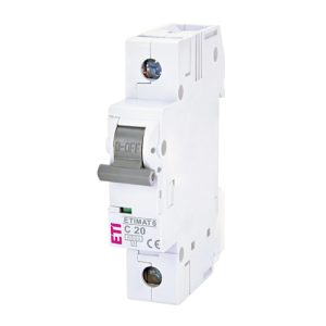 Автоматичний вимикач ETIMAT 6 1p C20