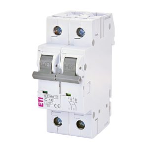 Автоматичний вимикач ETIMAT 6 2p C16
