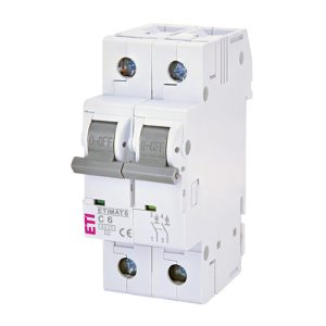 Автоматичний вимикач ETIMAT 6 2p C6