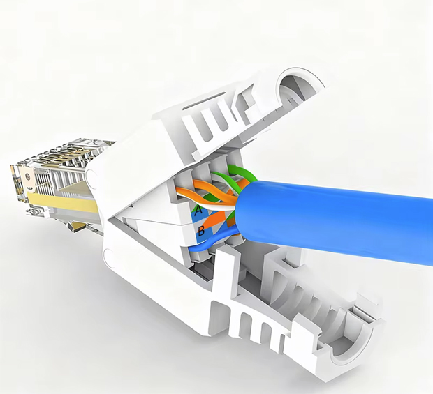 Конектор RJ45 <b>cat.5Е</b> самозатискний - Зображення 5