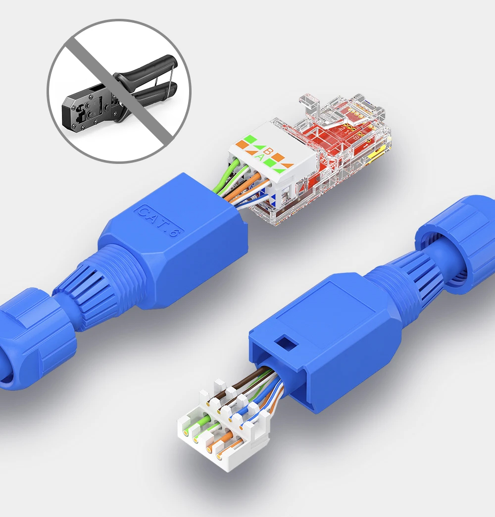 Конектор RJ45 <b>cat.6</b> самозатискний - Зображення 3